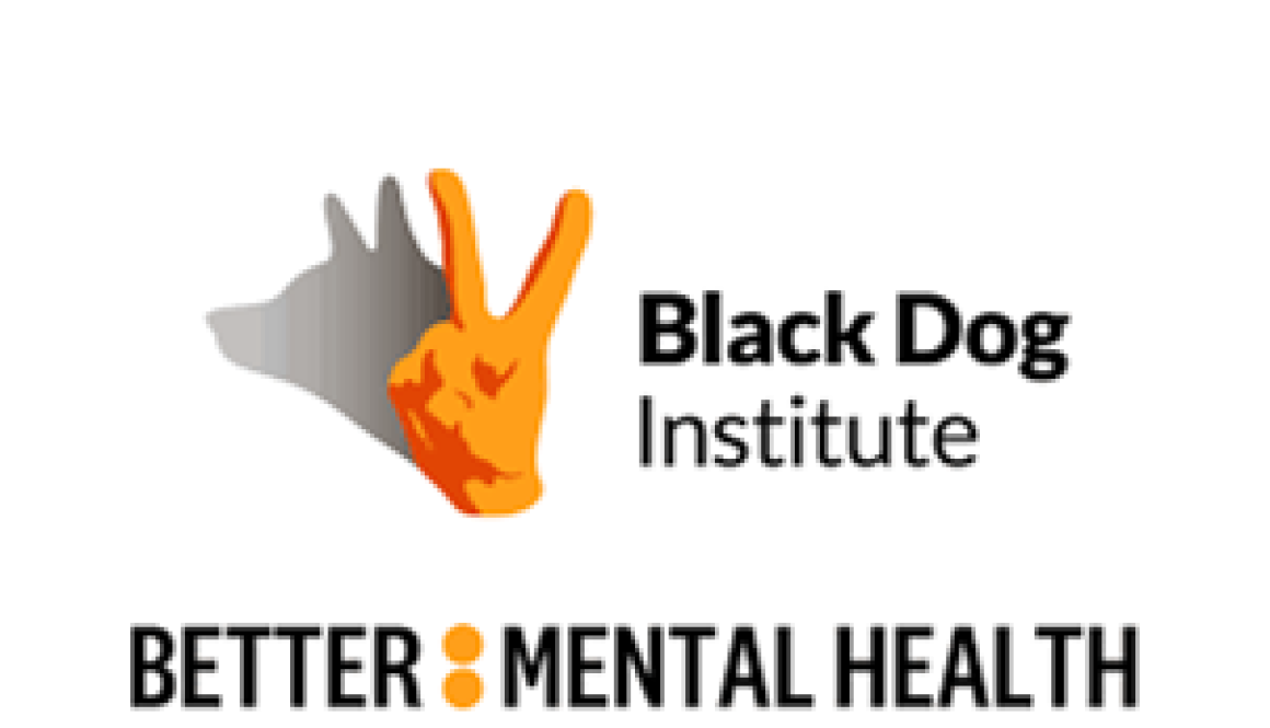 Black Dog logo Better Mental Health squarish