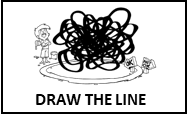 DRAW THE LINE placeholder