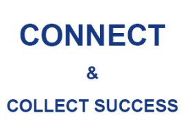 Words connect & collect success